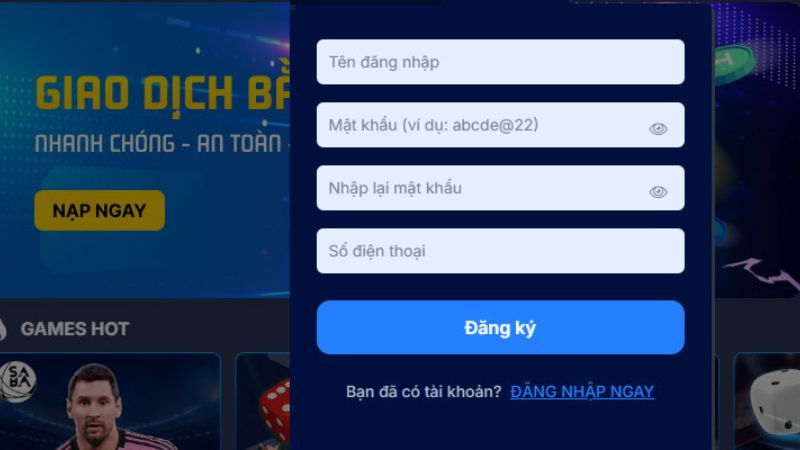 Đăng ký Fabet trên máy tính vô cùng dễ dàng
